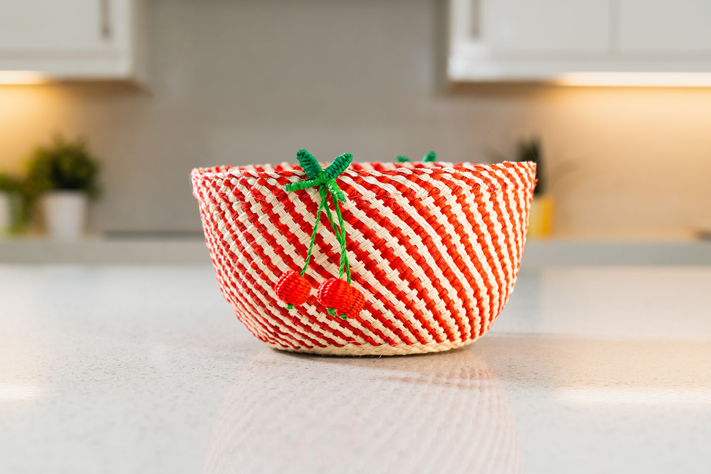 Iraca Palm Bread Basket