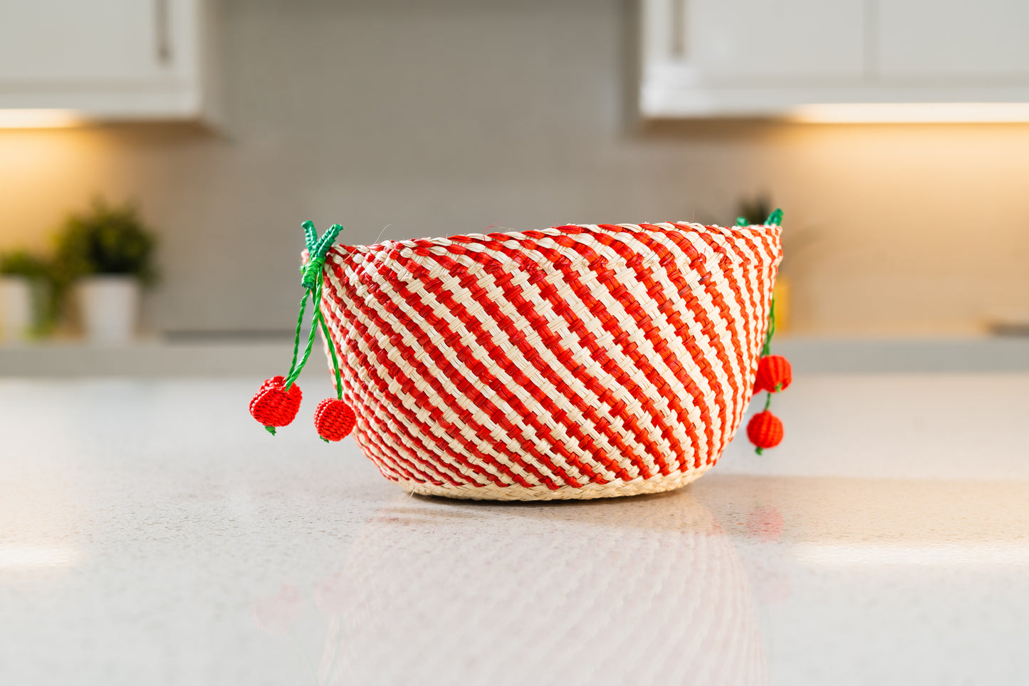 Iraca Palm Bread Basket