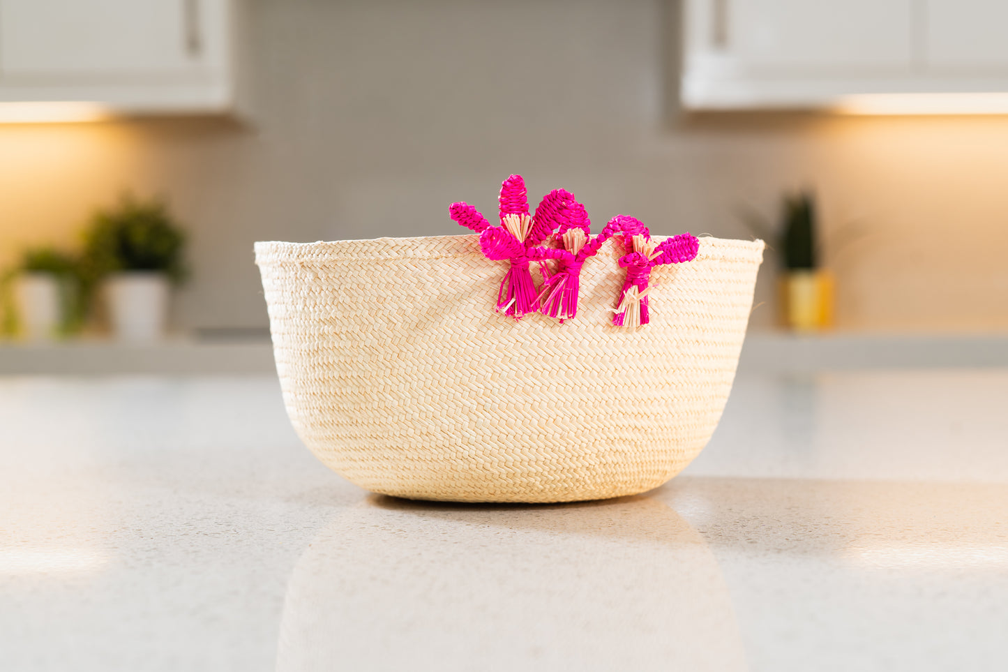 Iraca Palm Bread Basket