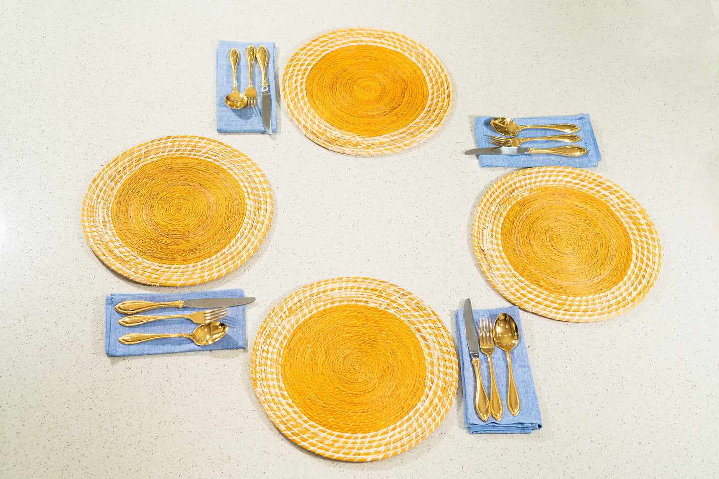 Fique Palm Round Placemats