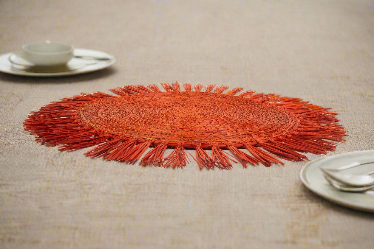 Fique Palm Round Placemats