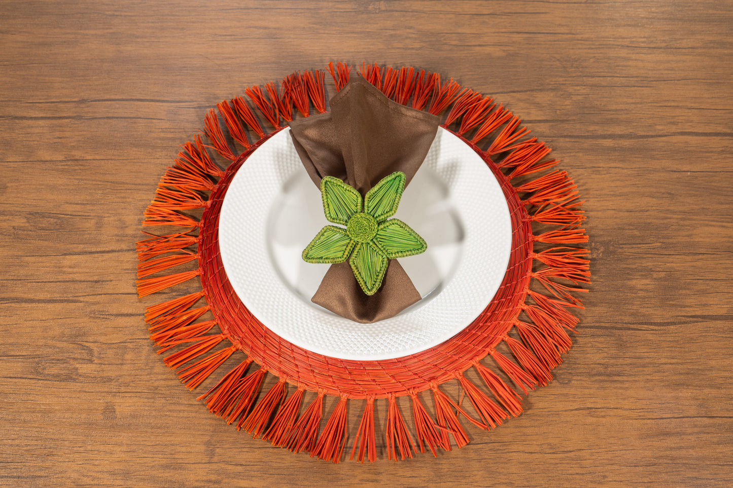 Fique Palm Round Placemats