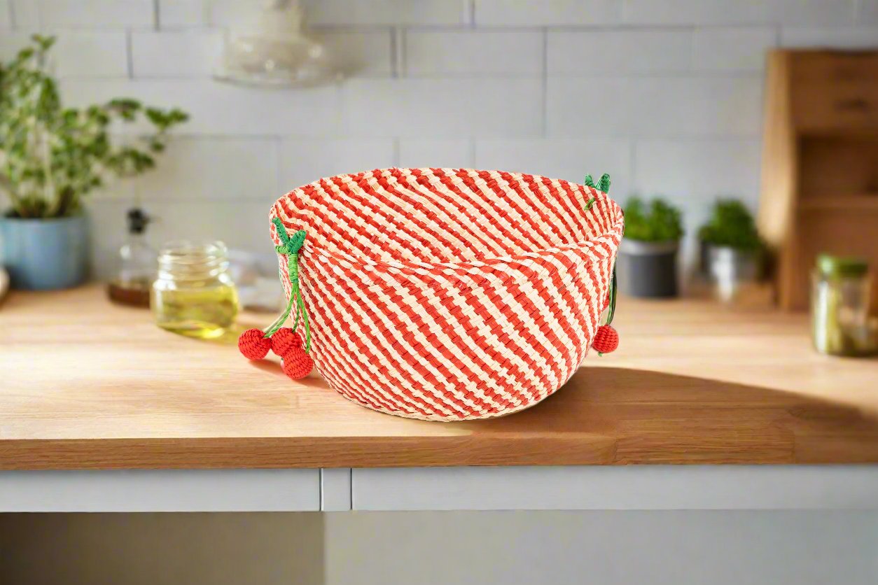 Iraca Palm Bread Basket