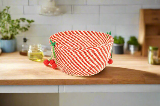 Iraca Palm Bread Basket
