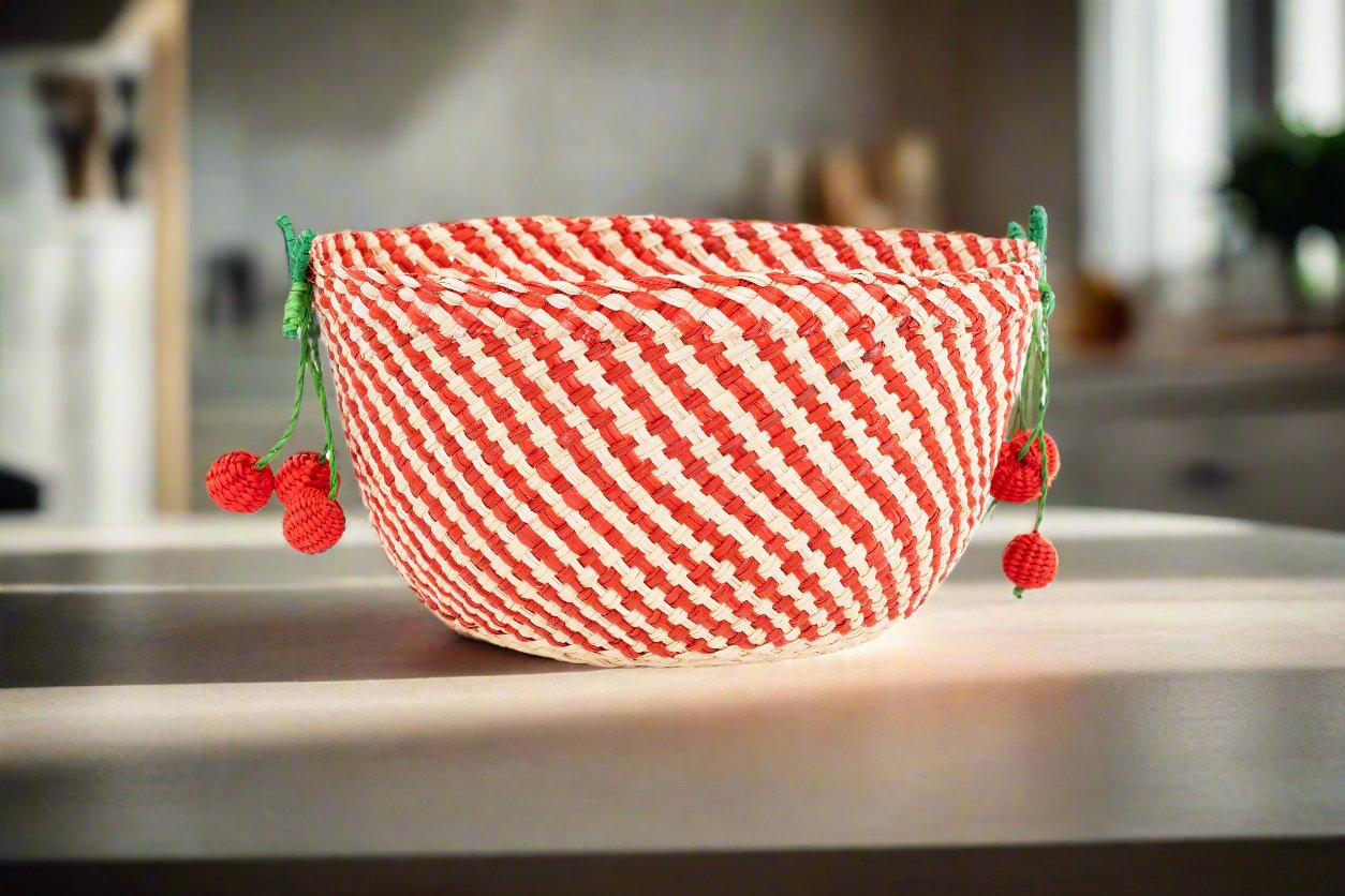 Iraca Palm Bread Basket