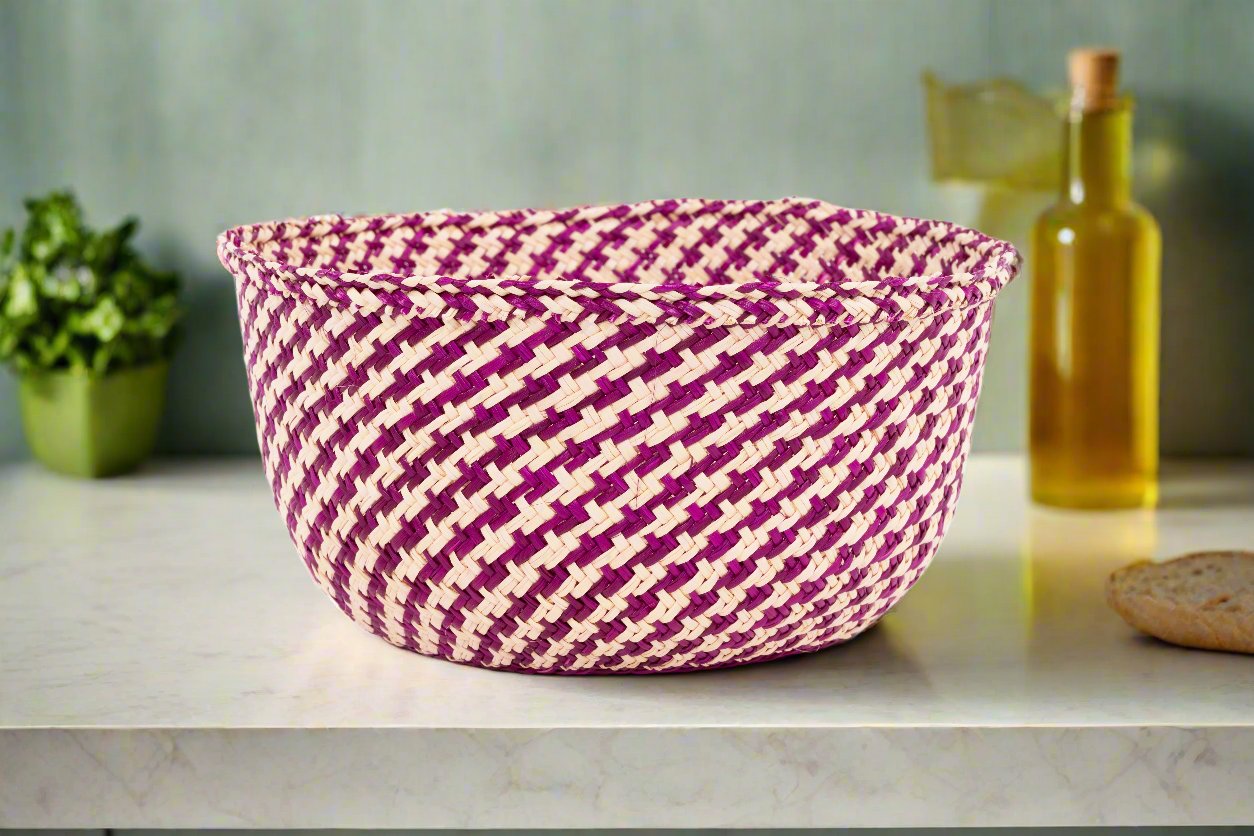 Iraca Palm Bread Basket