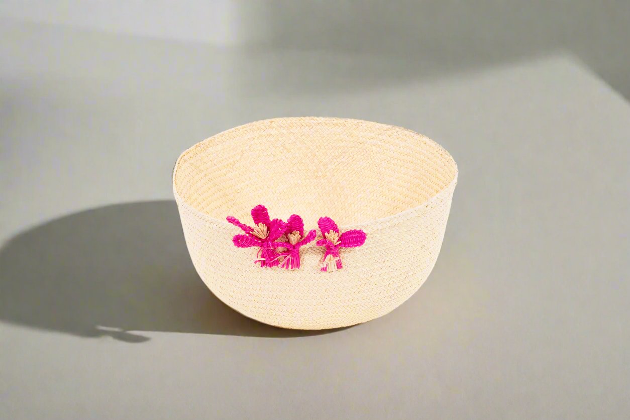 Iraca Palm Bread Basket