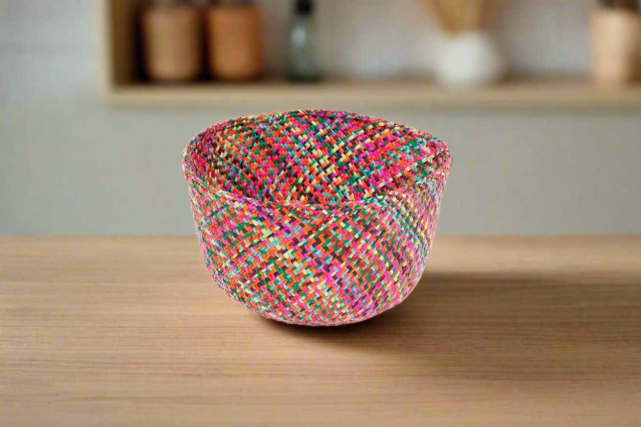 Iraca Palm Bread Basket
