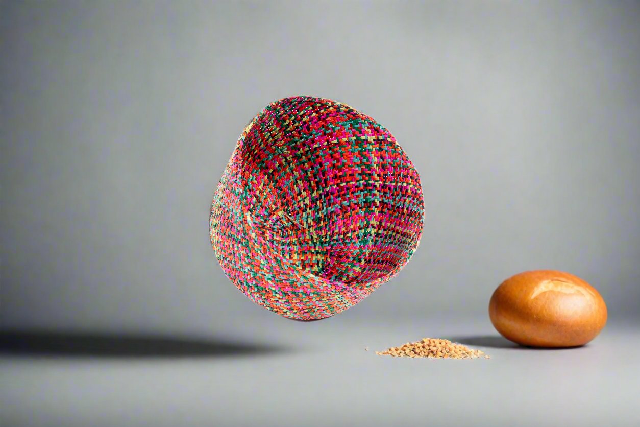Iraca Palm Bread Basket