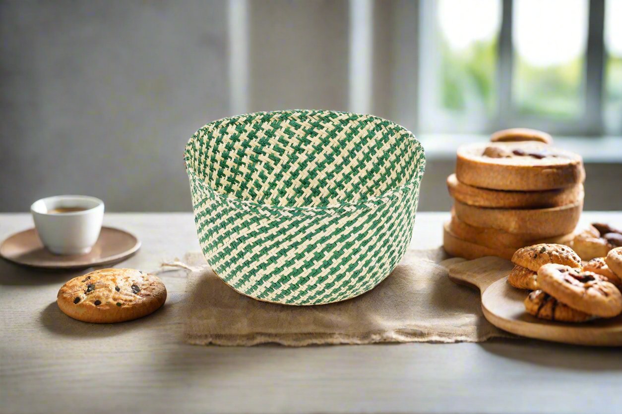 Iraca Palm Bread Basket