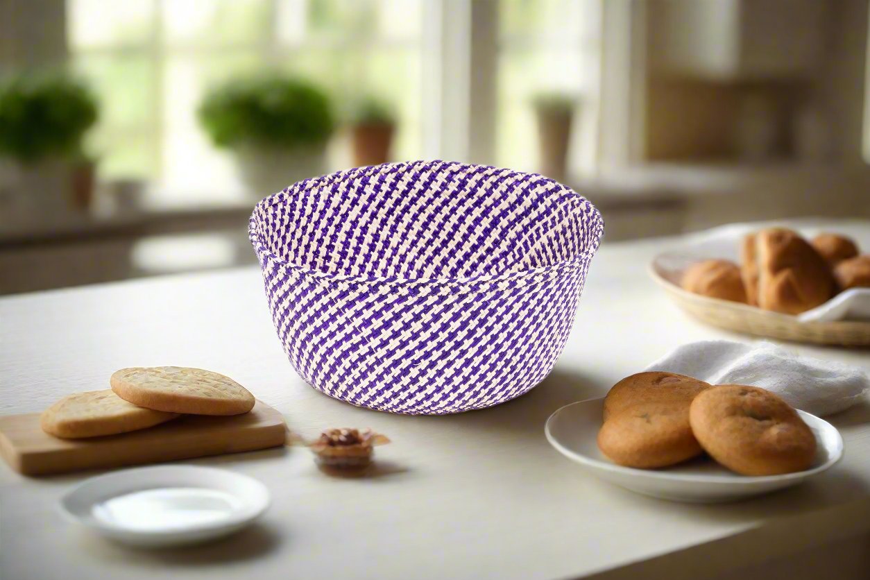 Iraca Palm Bread Basket