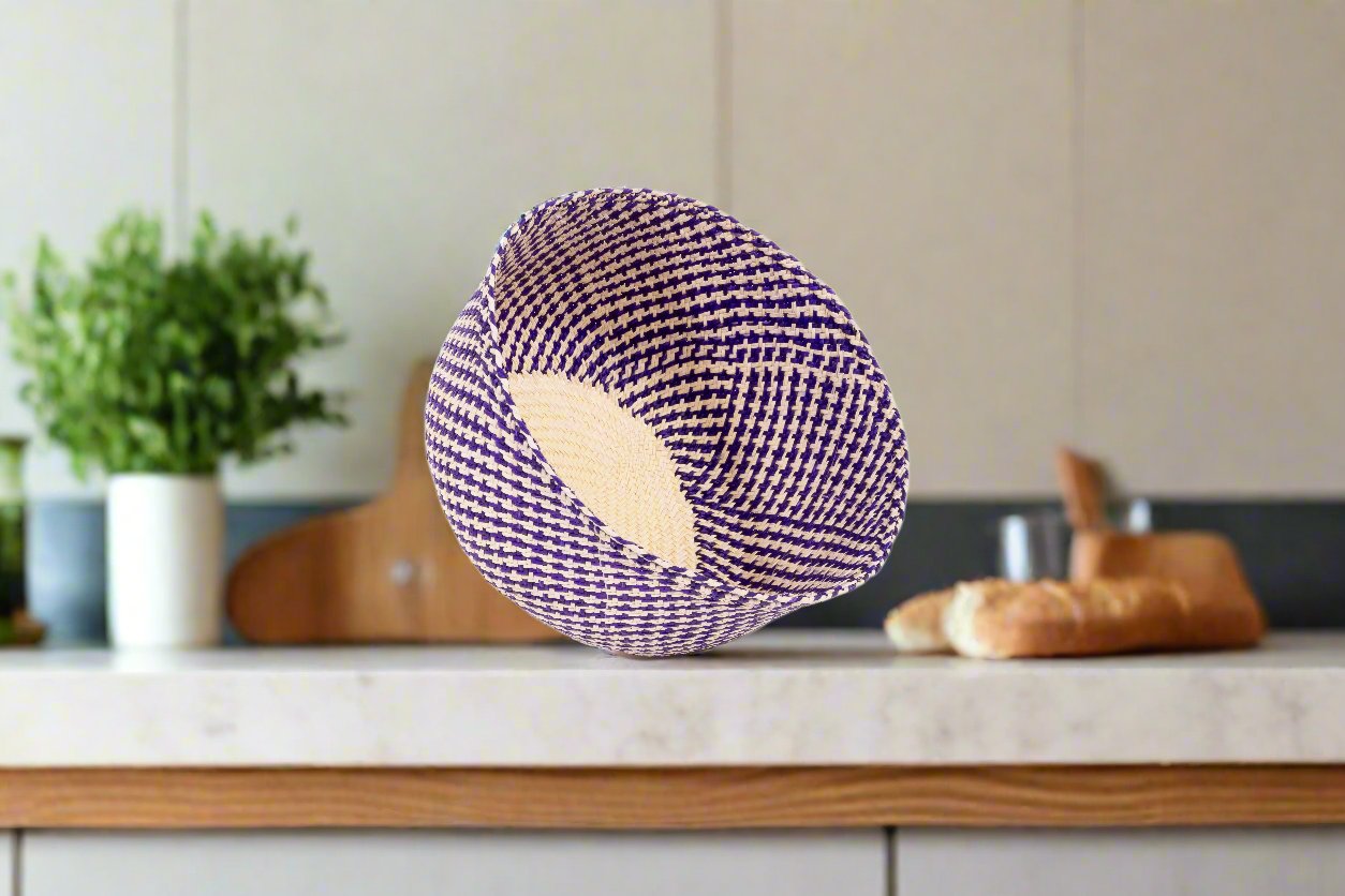 Iraca Palm Bread Basket