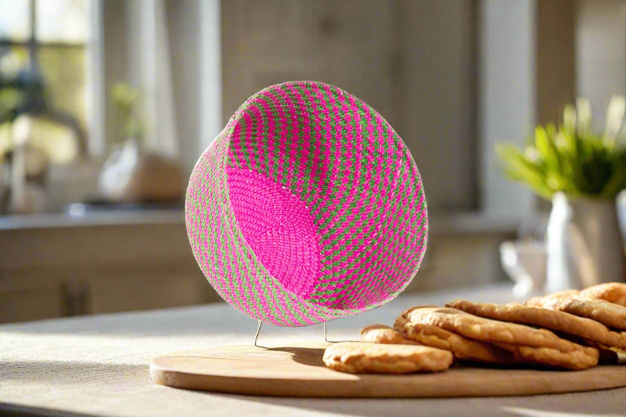 Iraca Palm Bread Basket