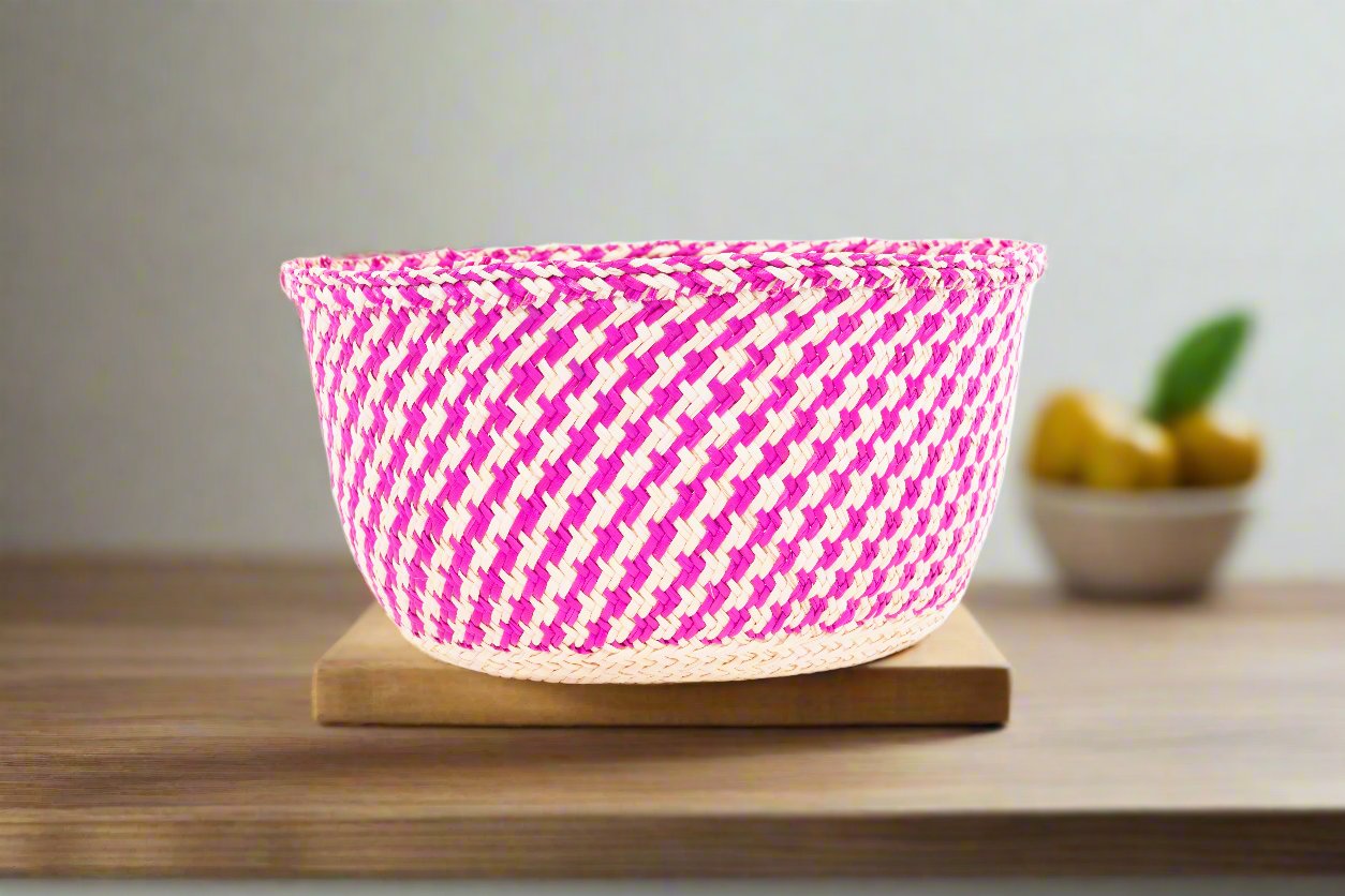 Iraca Palm Bread Basket