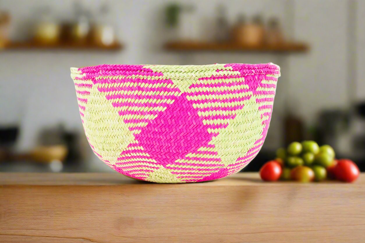 Iraca Palm Bread Basket