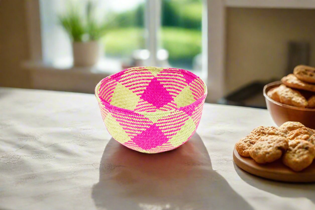 Iraca Palm Bread Basket
