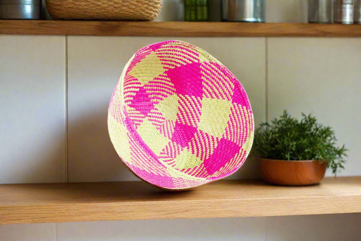 Iraca Palm Bread Basket