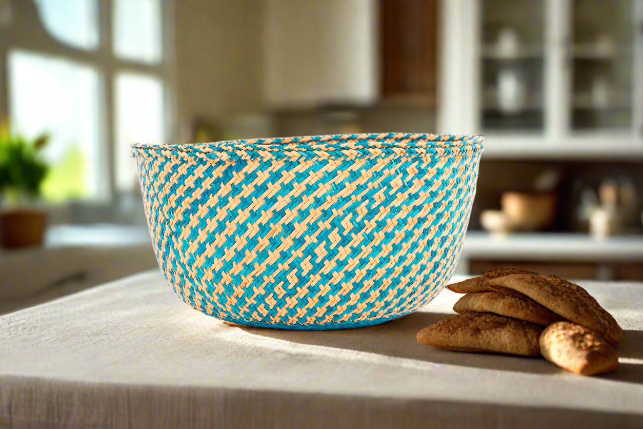 Iraca Palm Bread Basket