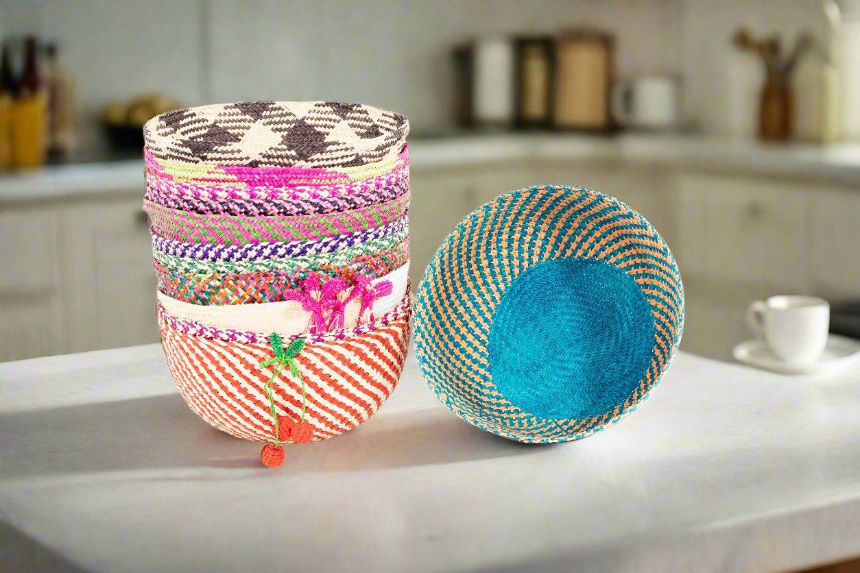 Iraca Palm Bread Basket