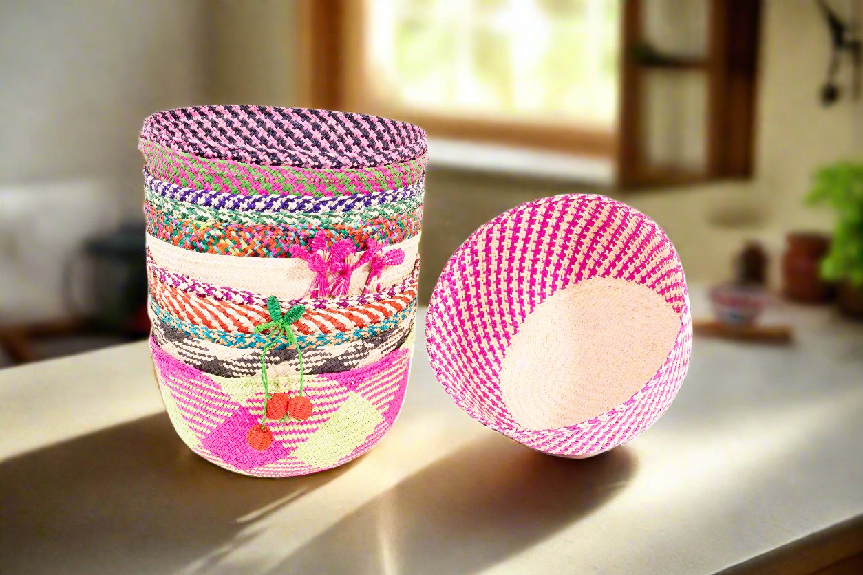 Iraca Palm Bread Basket