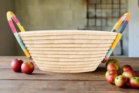 Natural Baskets with Handles