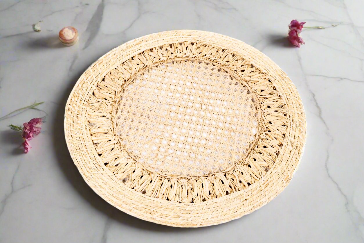 Fique Palm Round Placemats