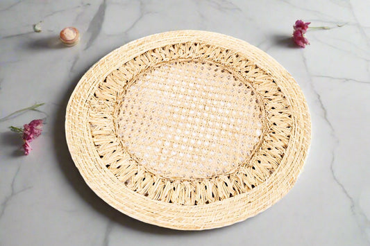 Fique Palm Round Placemats
