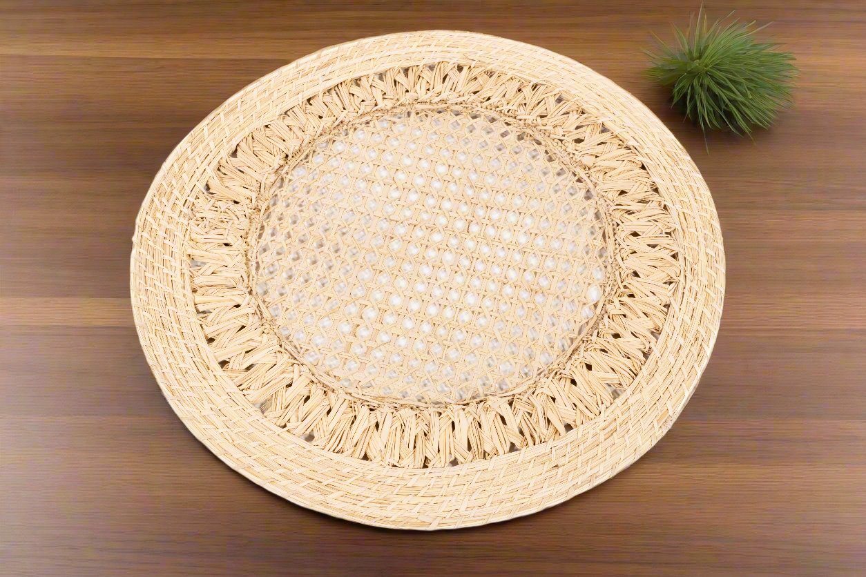 Fique Palm Round Placemats