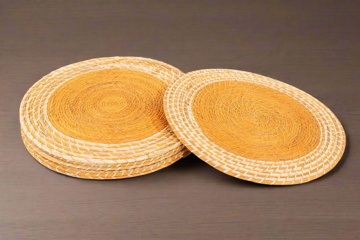 Fique Palm Round Placemats