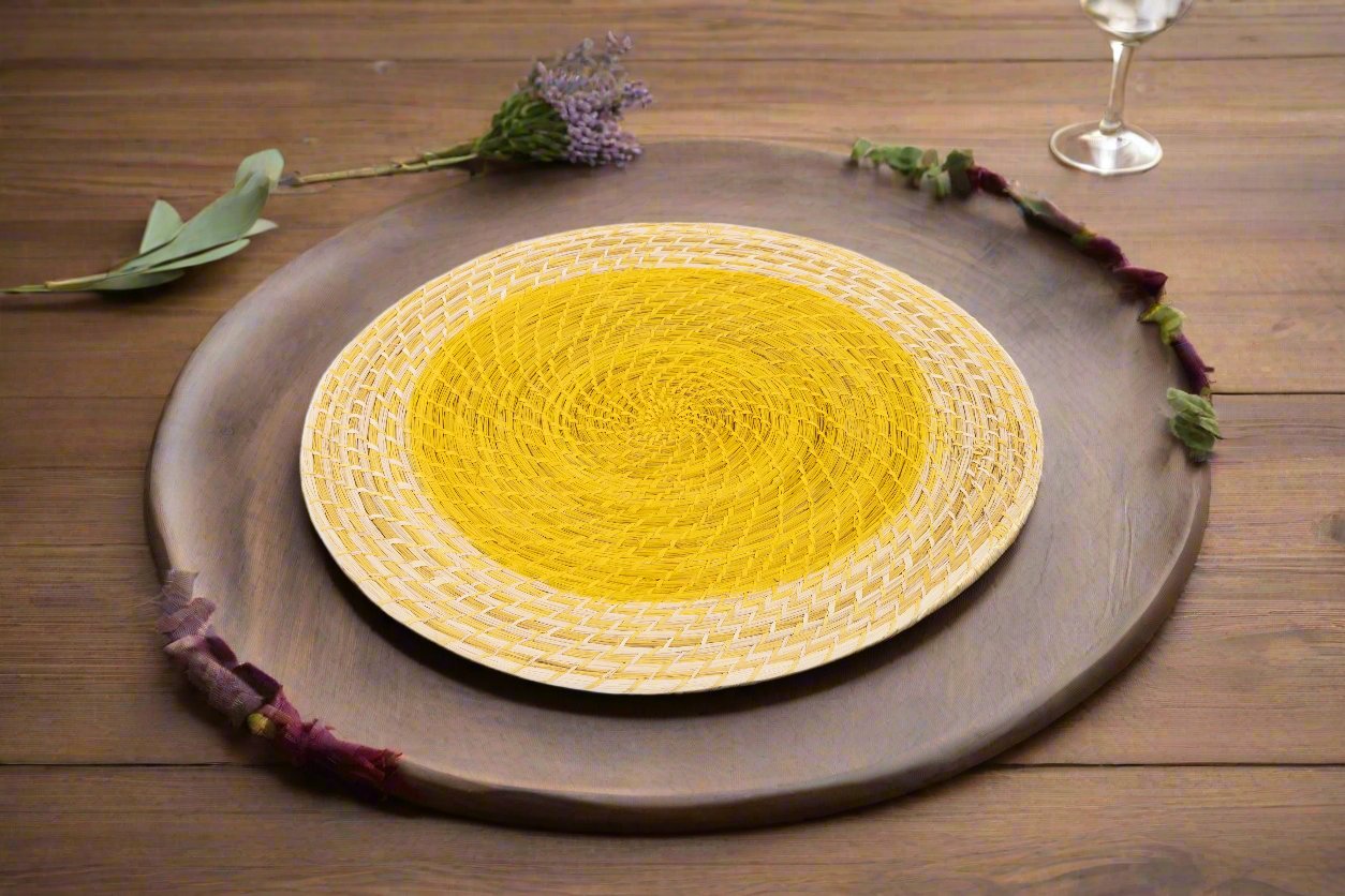 Fique Palm Round Placemats