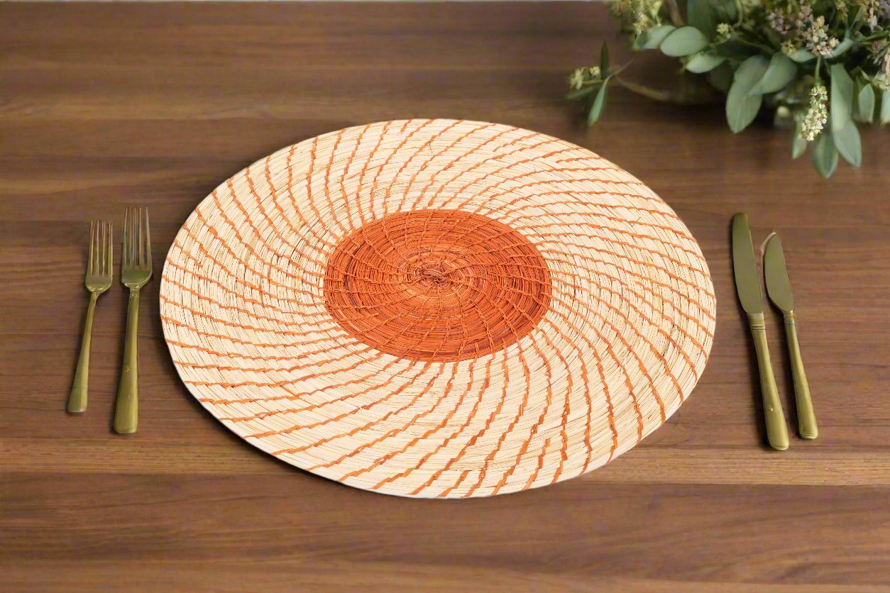 Fique Palm Round Placemats