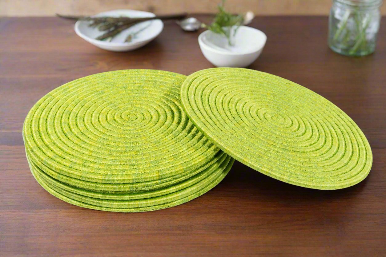 Fique Palm Round Placemats