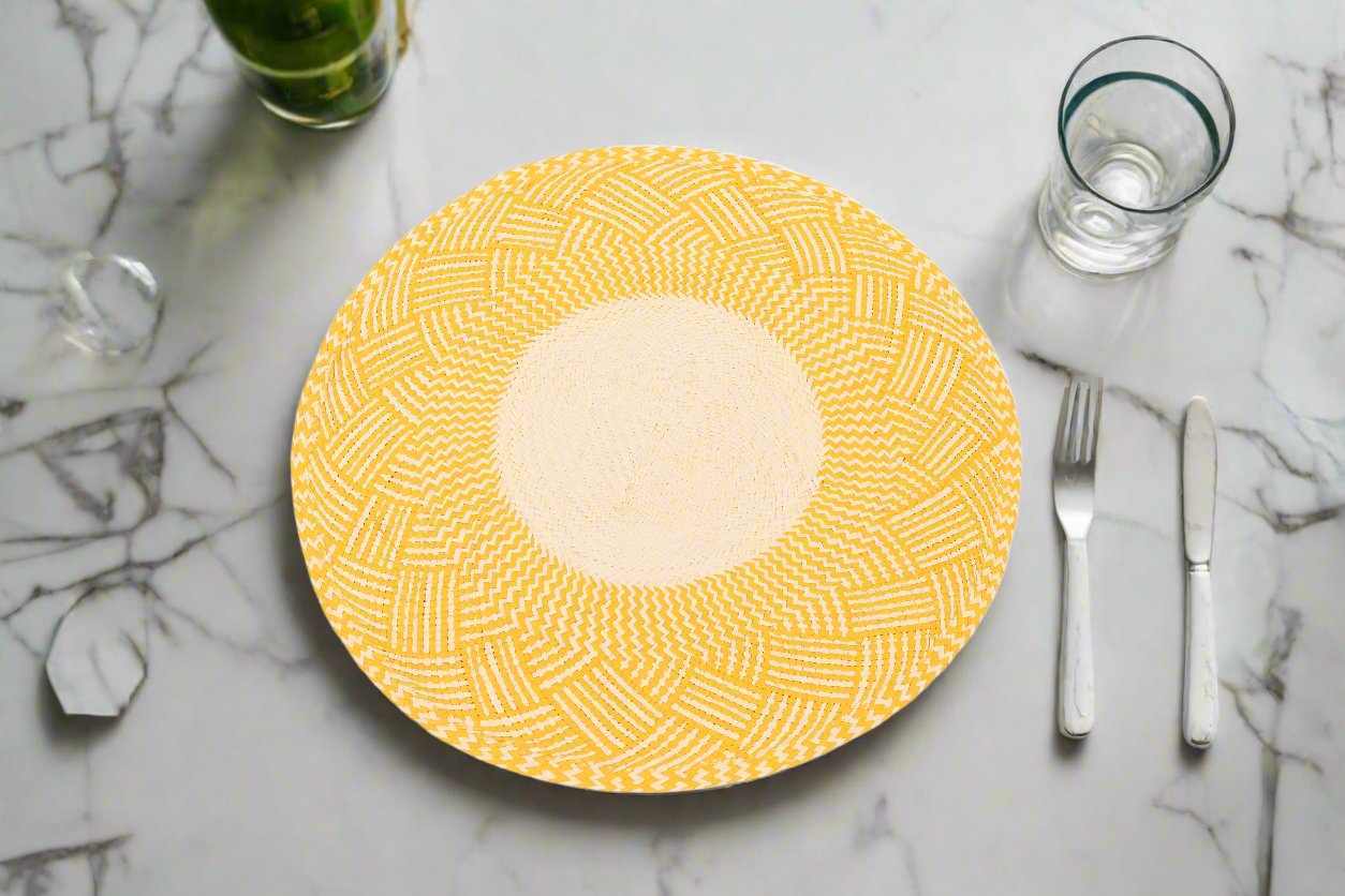 Iraca Palm Round Placemats