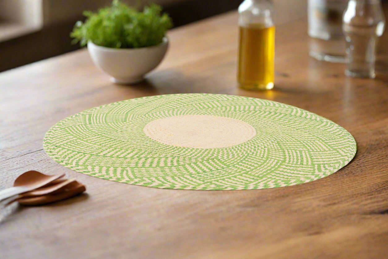 Iraca Palm Round Placemats
