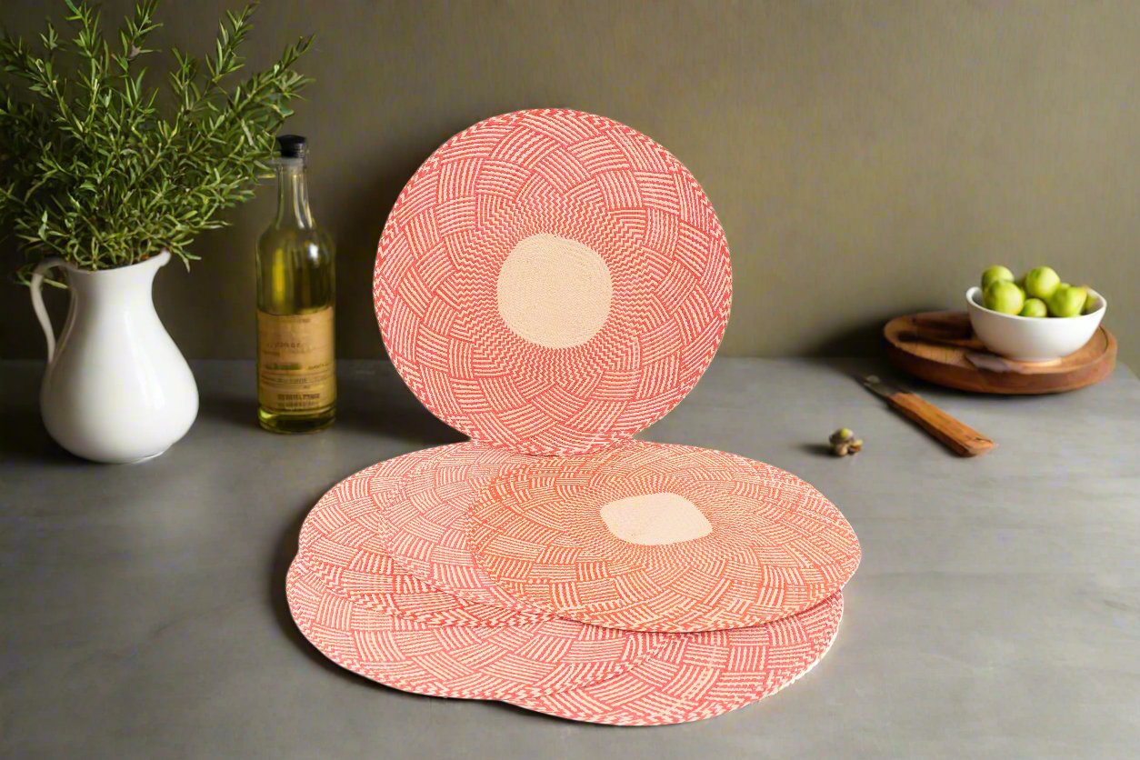 Iraca Palm Round Placemats