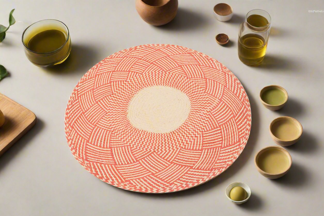 Iraca Palm Round Placemats