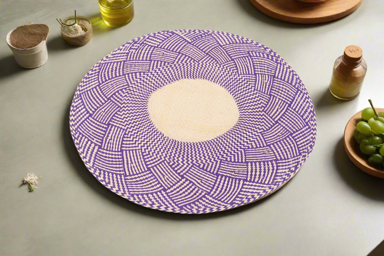 Iraca Palm Round Placemats
