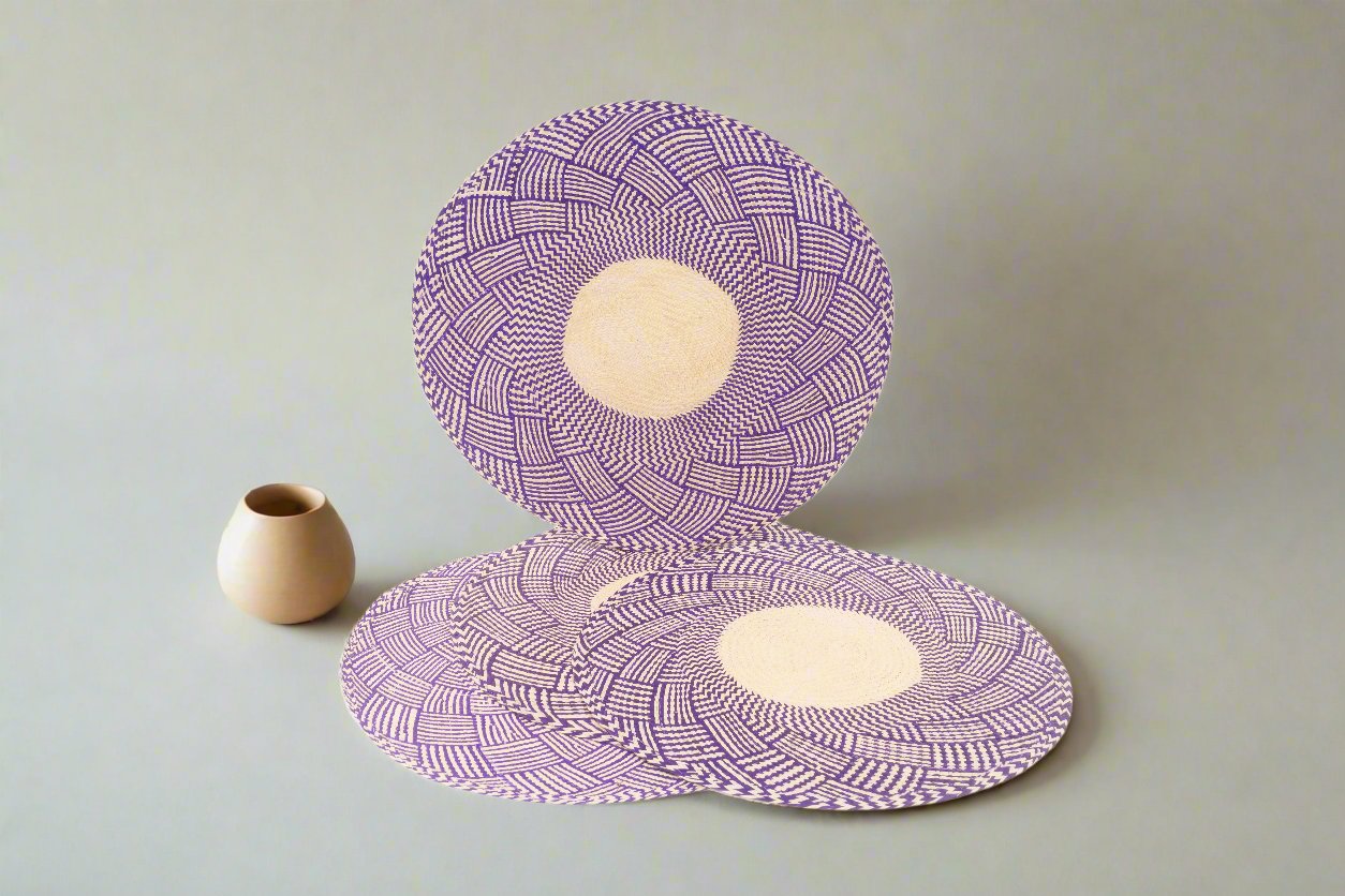 Iraca Palm Round Placemats