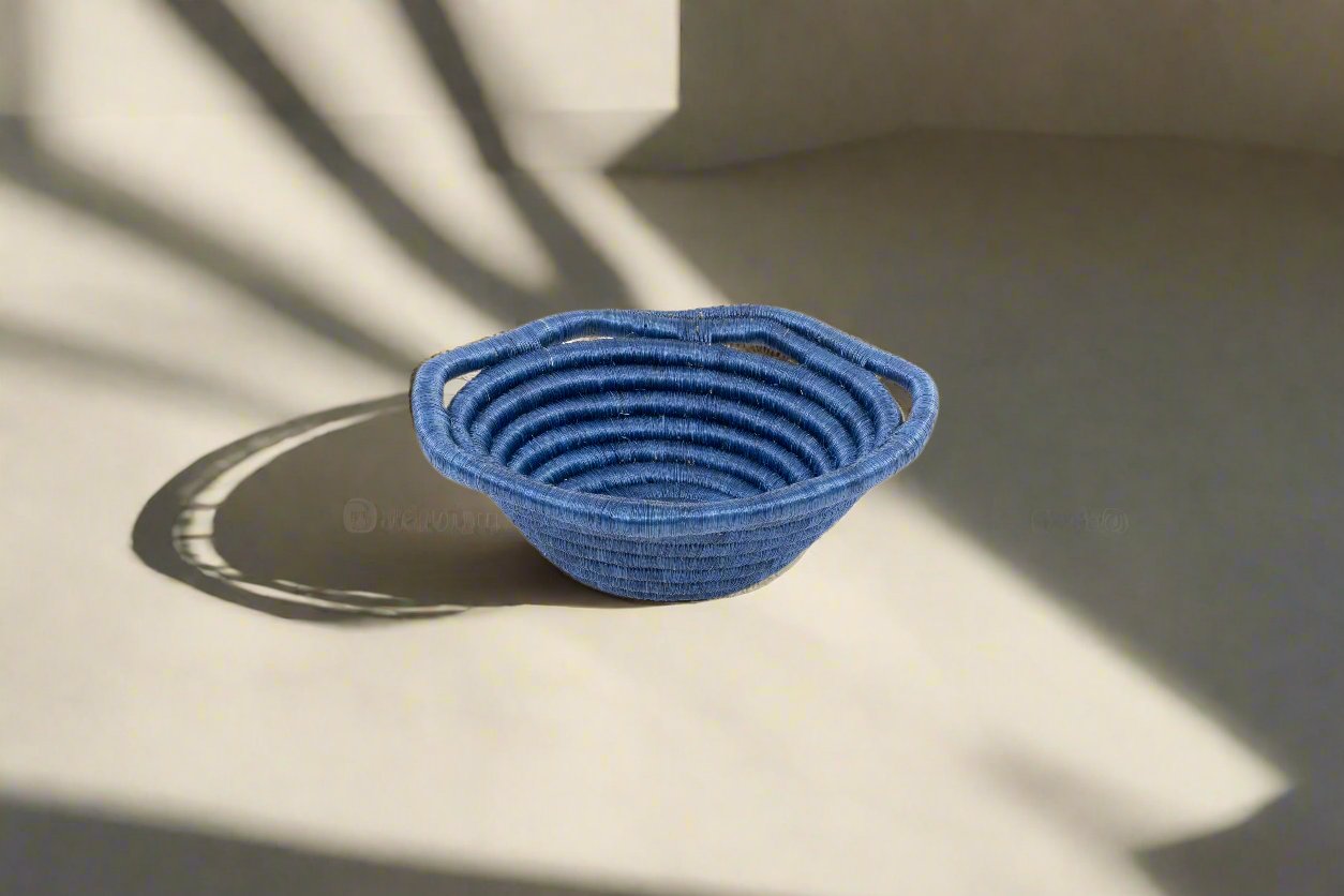 Fique Artisan Basket – Handwoven Colombian Kitchen & Table Essential