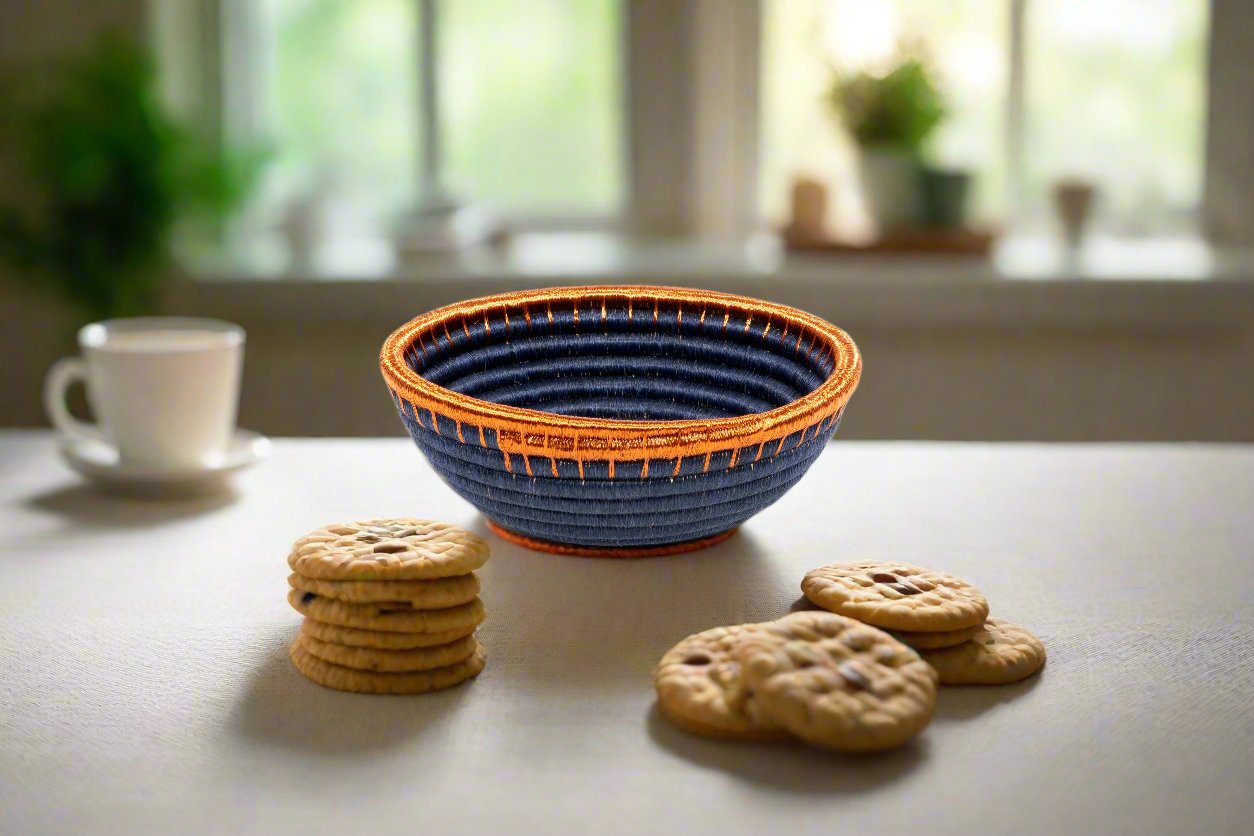 Fique Artisan Basket – Handwoven Colombian Kitchen & Table Essential