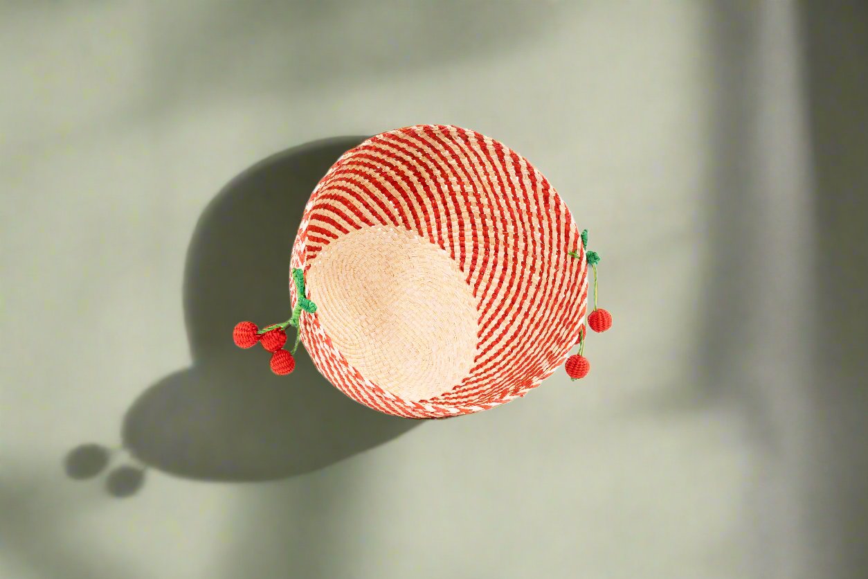 Iraca Palm Bread Basket