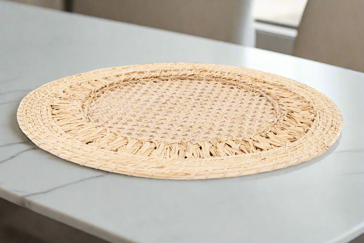 Fique Palm Round Placemats